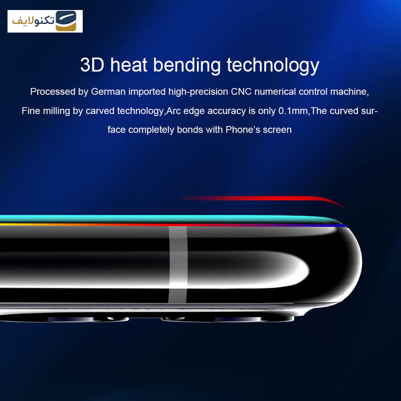 محافظ صفحه نمایش بوف مدل FullGlue-Max مناسب برای گوشی موبایل آنر 90 / 90 Pro - Buff FullGlue-Max Glass Screen Protector For Honor 90 Pro / Honor 90